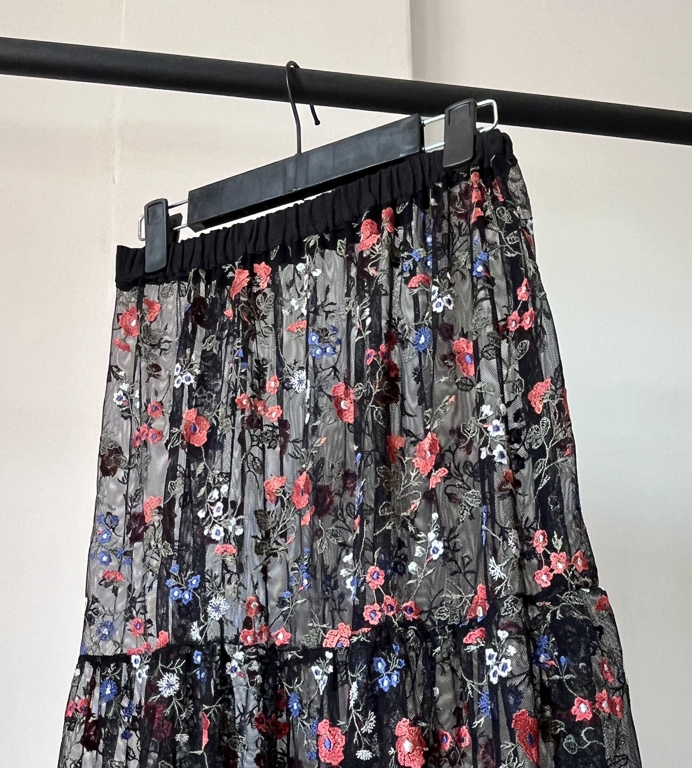 دامن توری بلونا مدل رز